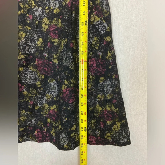 Free People floral lace strapless sweet heart mini dress Sz 6 - Picture 12 of 12